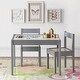 preview thumbnail 2 of 22, Avenue Greene Dreama 3-PC Kiddy Table & Chair Set - N/A
