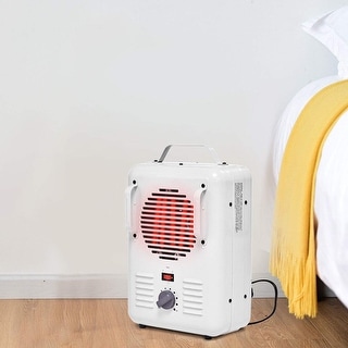 Top Product Reviews For Costway Electric Portable Utility Space Heater Thermostat Room 1500w 18216186 Overstock