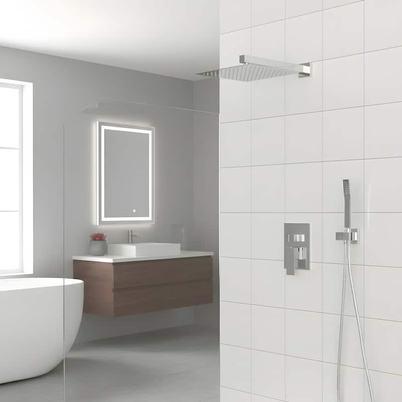 Wall Mounted Dual Shower Head Shower Set