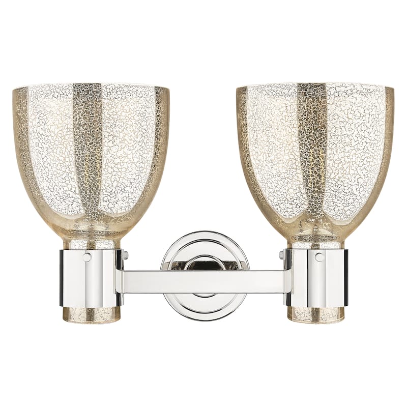 Innovations Lighting Downtown Urban - Lawton Bell - 2 Light 16" Wall-Mounted Bath Vanity Light