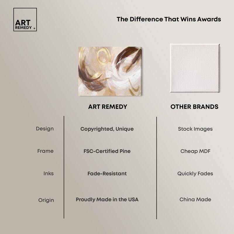 Dreamy Swirls II Canvas by Art Remedy, Gallery Wrapped