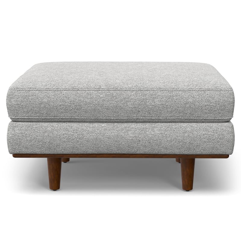 WYNDENHALL Brixley 33 inch Wide Mid-Century Modern Table Ottoman