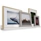 preview thumbnail 4 of 15, Rustic State 36 Inch Narrow Wall Mounted Shelves Burnt White