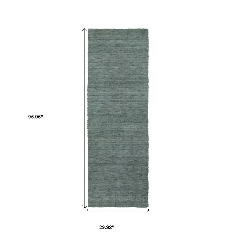 HomeRoots Solid Color Modern Rectangle Area Rug