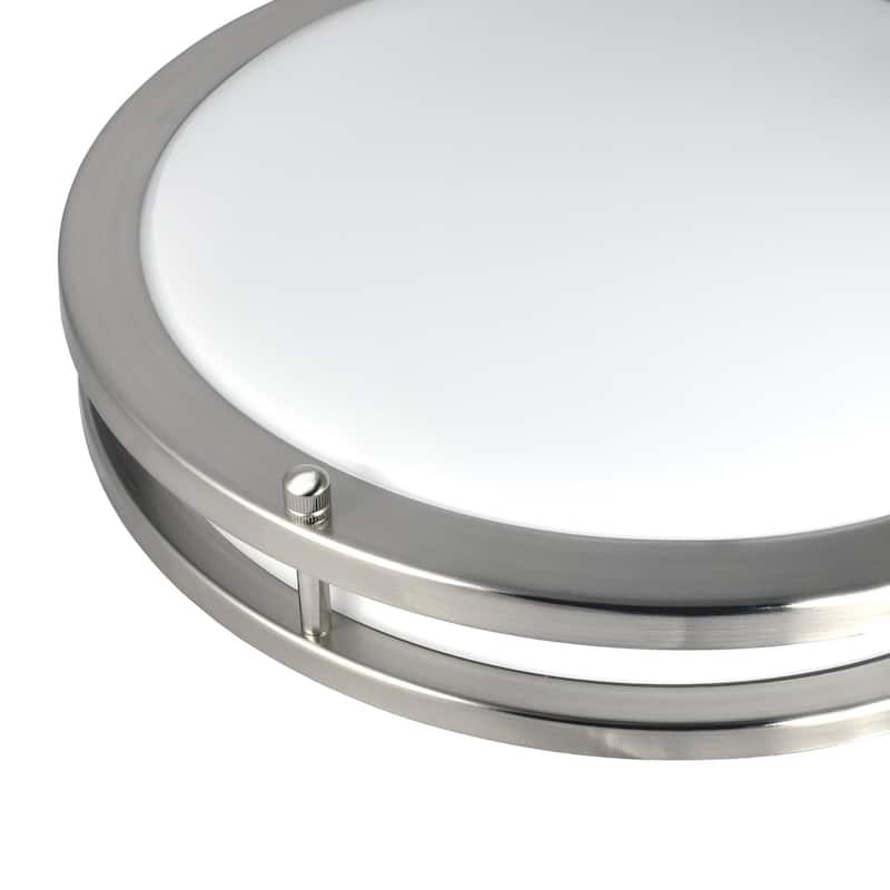 Luxrite 12 Inch LED Flush Mount Ceiling Light, Color Temperature Selectable 2700K | 3000K | 3500K | 4000K | 5000K