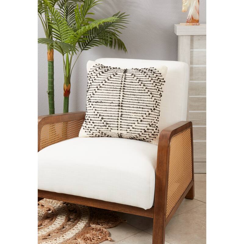Woven Wonder Diamond Throw Pillow
