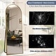 preview thumbnail 16 of 30, Metal Arch Full Length Mirror Floor Mirror Wall-Mounted