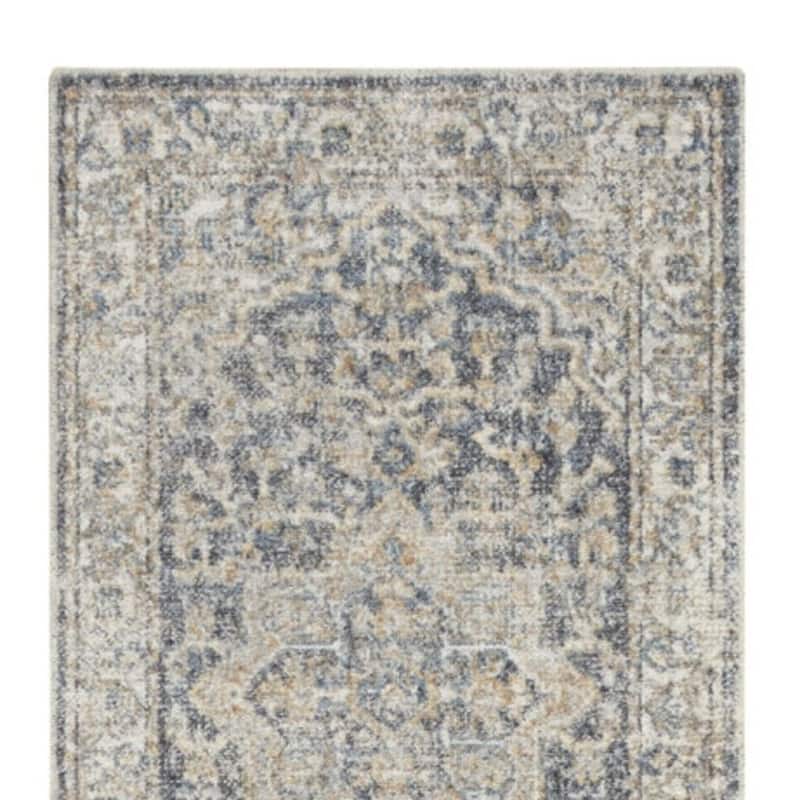 HomeRoots Oriental Traditional Runner Area Rug - 144.00 in. x 26.00 in. x 0.25 in.
