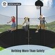 preview thumbnail 8 of 7, 14ft Trampoline with Enclosure Basketball Hoop and Ladder Easy Assembly for Kids