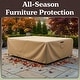 preview thumbnail 13 of 12, Pure Garden Polyester Waterproof Rectangular Patio Table Cover