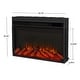 preview thumbnail 9 of 10, Crawford 48" Slim Electric Fireplace in White by Real Flame