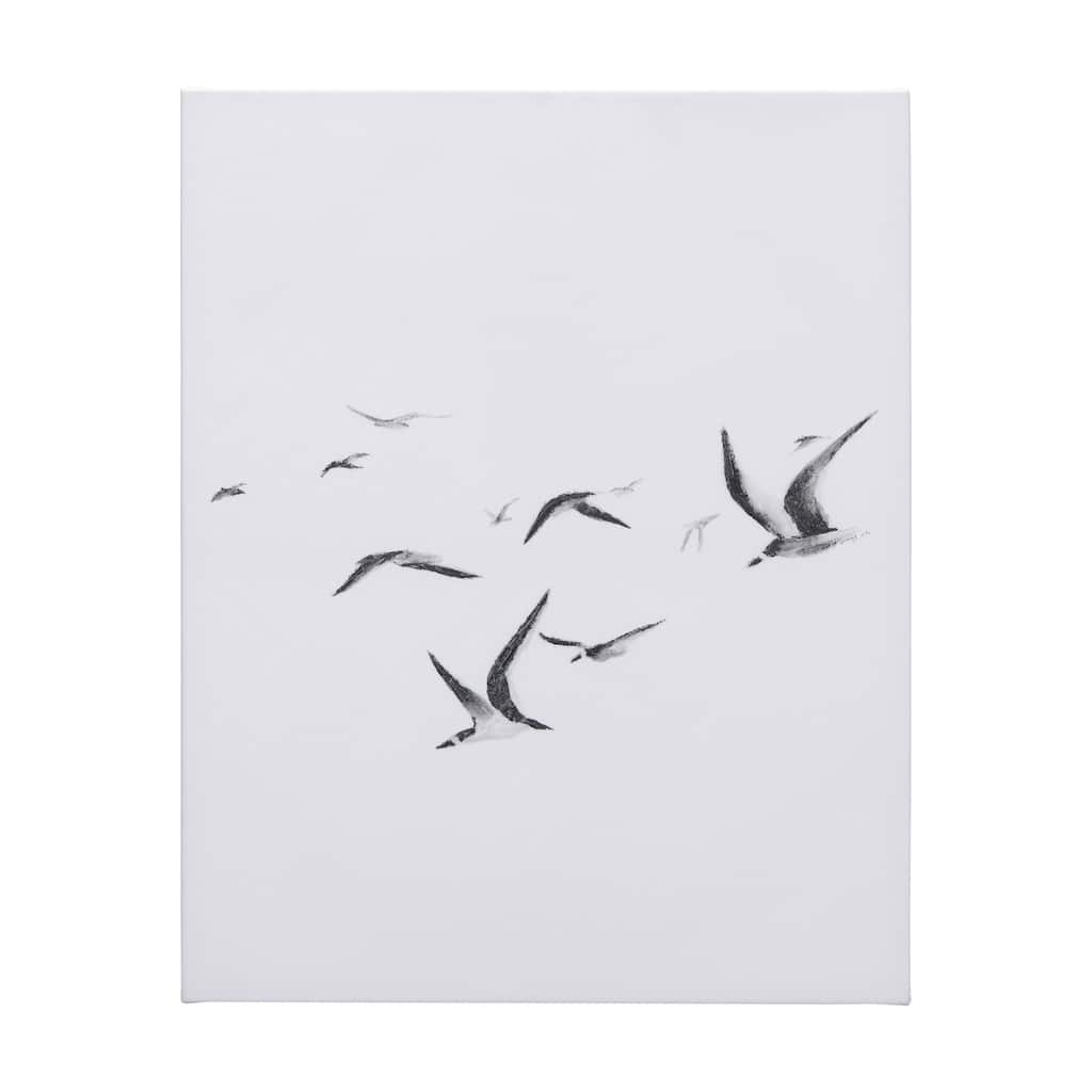 Fly Away I (40 x 50 ) Canvas Art Print