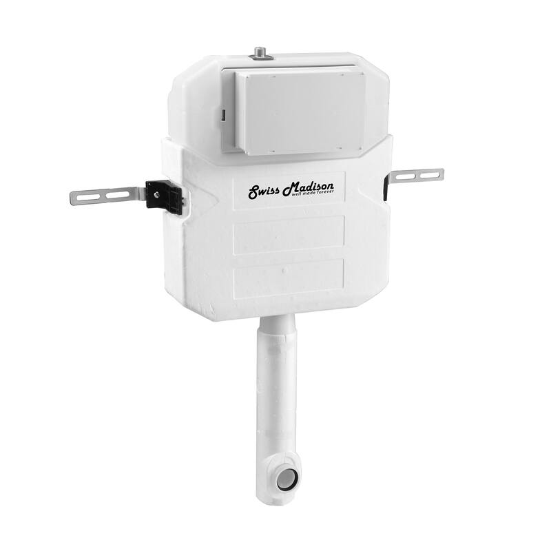 Chartres E 2' X 6' Concealed In-Wall Toilet Tank Carrier System For Back To Wall Toilet - 6" x 22" 31"