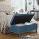 preview thumbnail 46 of 48, Adeco Storage Ottoman 41" Tufted Bench for Living Room Bedroom