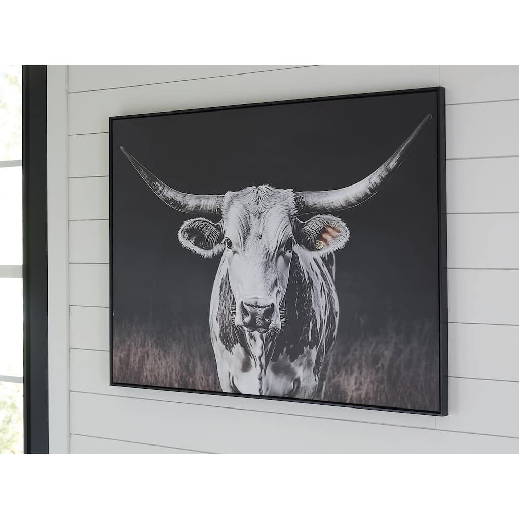 Signature Design by Ashley Harlandale Black/White Wall Art