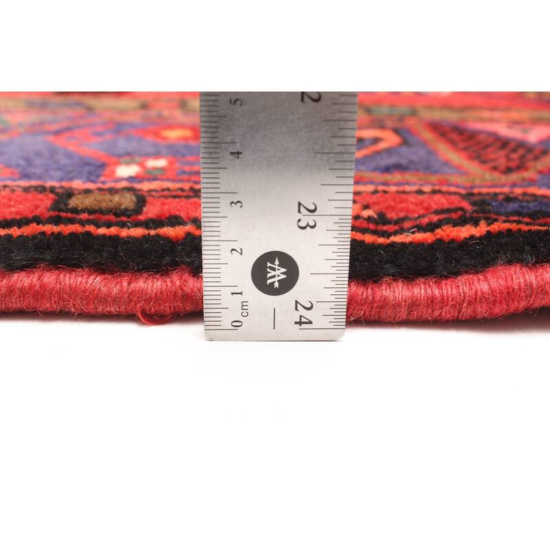 ECARPETGALLERY Hand-knotted Andelz Red Wool Rug - 4'7 x 7'3