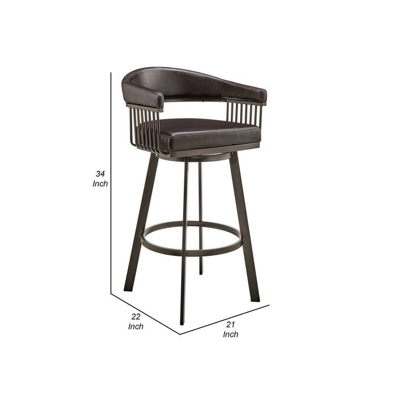 26 Inch Counter Stool - 34 H x 21 W x 22 L Inches