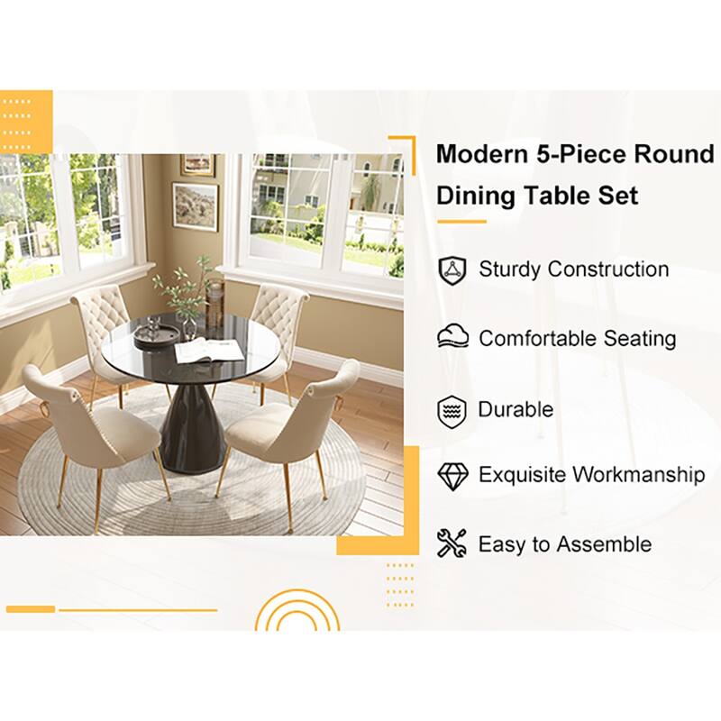 Round Dining table Large Size
