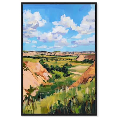 Rolling Hills and Sky I Canvas by Art Remedy