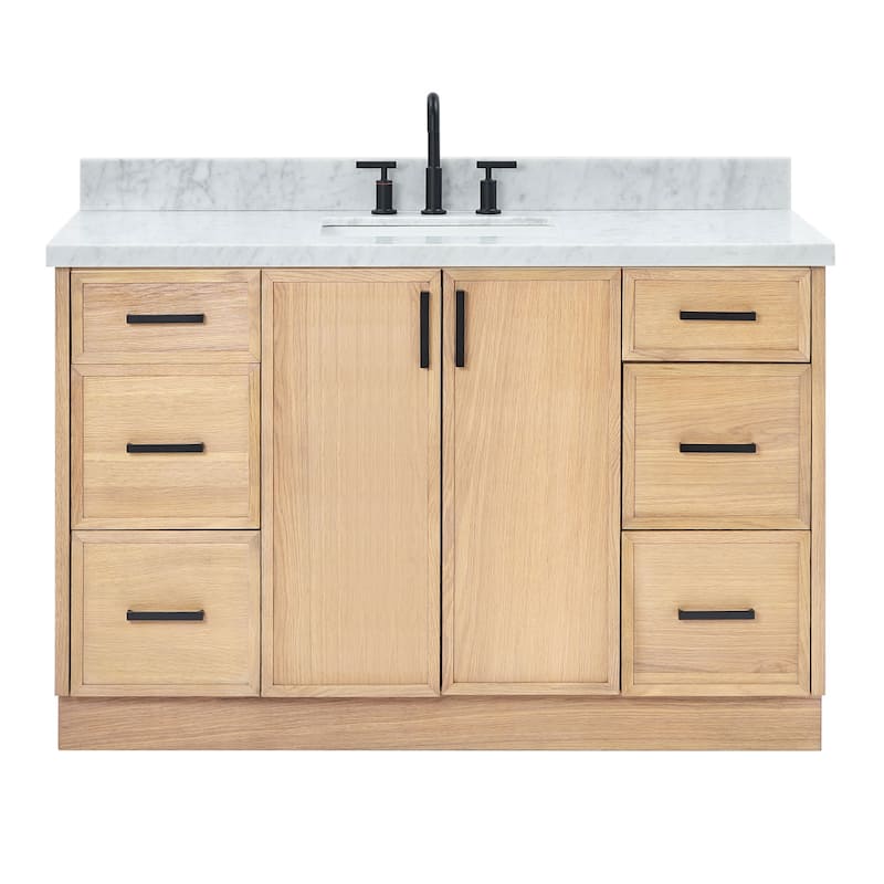 Ariel K55CWRVO Kelly 55" Free Standing Single Basin Vanity Set with