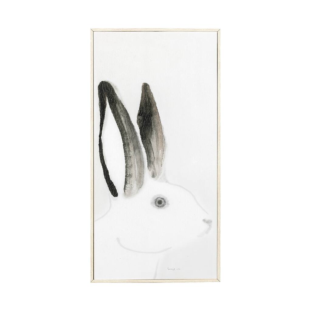 Rabit Gazing I Framed Art Print