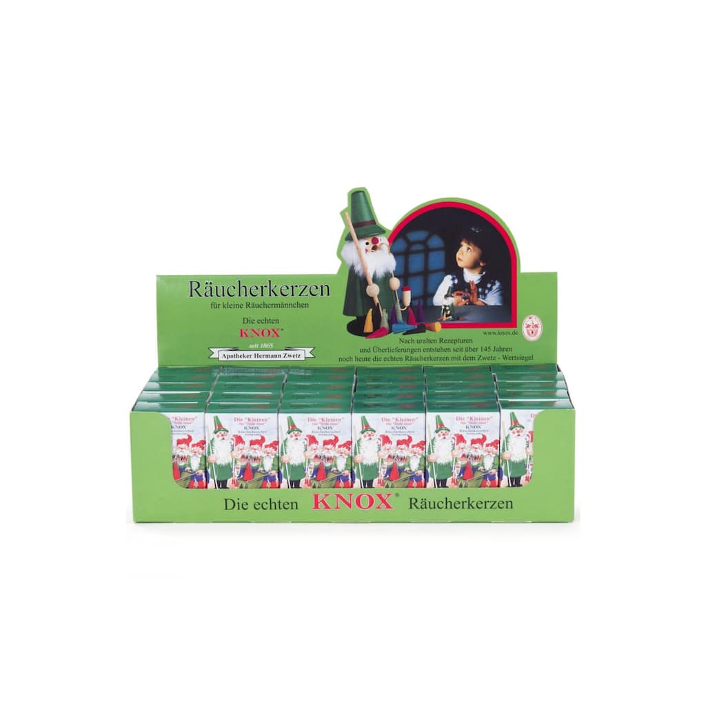 Set of 30 Knox Assorted Small Pine Incense Christmas Display Boxes 10"