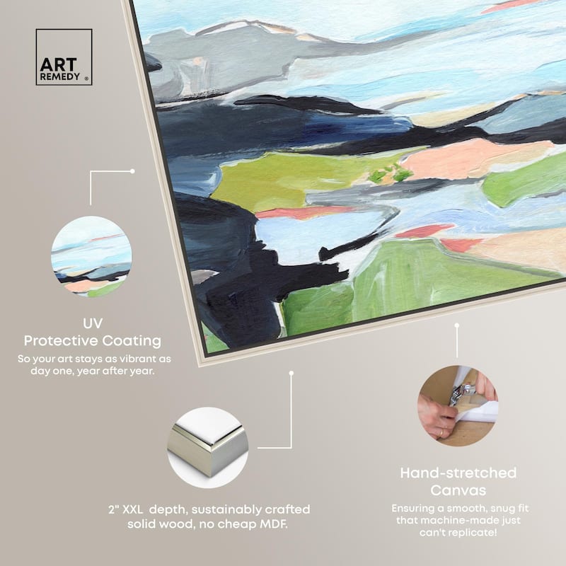 Between Seasons I Canvas Set of 2 by Art Remedy