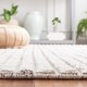 preview thumbnail 9 of 17, Martha Stewart by SAFAVIEH Handmade Yucel Stripe Rug