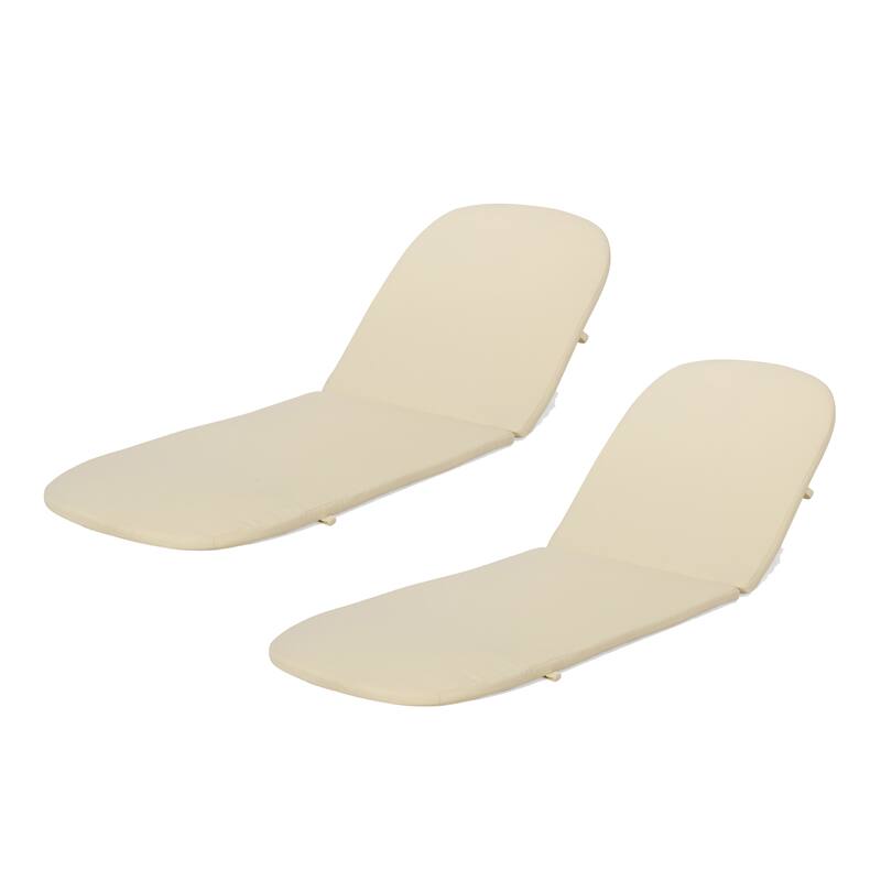 Roomfitters Mikael Outdoor Chaise Lounge Cushion with Water Resistant Fabric, Patio Pad