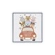 preview thumbnail 4 of 2, Ginza Six Washable Safari Ride Day Trip Kids Rug Square 3'
