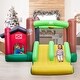 preview thumbnail 12 of 21, Farm Themed 6-in-1 Inflatable Castle with Trampoline With Blower