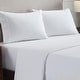 preview thumbnail 25 of 31, Superior Solid Flannel Cotton Fuzzy Pillowcases, Set of 2 King - White