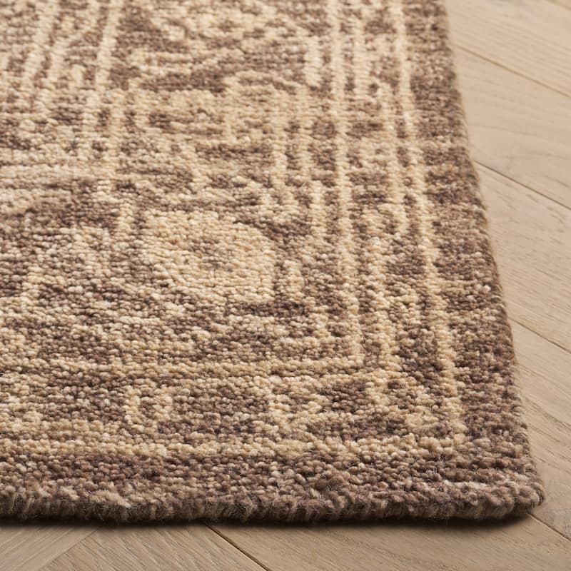 SAFAVIEH Hand-knotted Kenya Bobette Southwestern Tribal Wool Rug