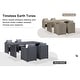 preview thumbnail 8 of 29, PURPLE LEAF Sanori Patio outdoor Dining Set Modern Large Weather-Resistant Aluminum for Garden Backyard Kitchen-Grey