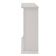 preview thumbnail 5 of 26, SEI Furniture Chase Contemporary Grey Wood Electric Fireplace