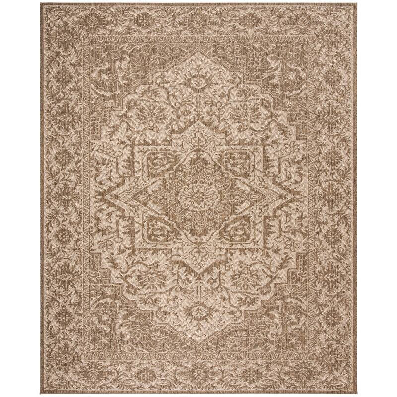 SAFAVIEH Beach House Pouline Indoor/ Outdoor Waterproof Patio Backyard Rug