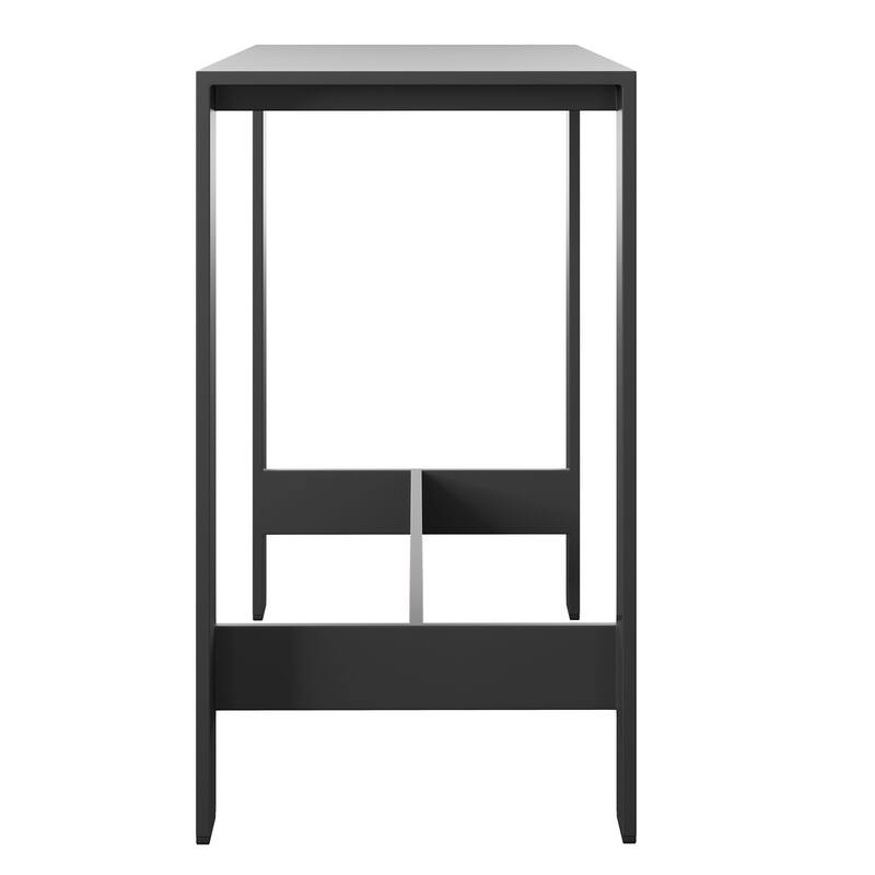 Tahoe 59 Inch Rectangle Outdoor Aluminum Bar Table