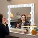 preview thumbnail 21 of 26, Boahaus Elara Extra-Large Vanity Desk with 11 Drawers – Smart LED Mirror & Speakers, Hollywood Lights, or Standard Mirror