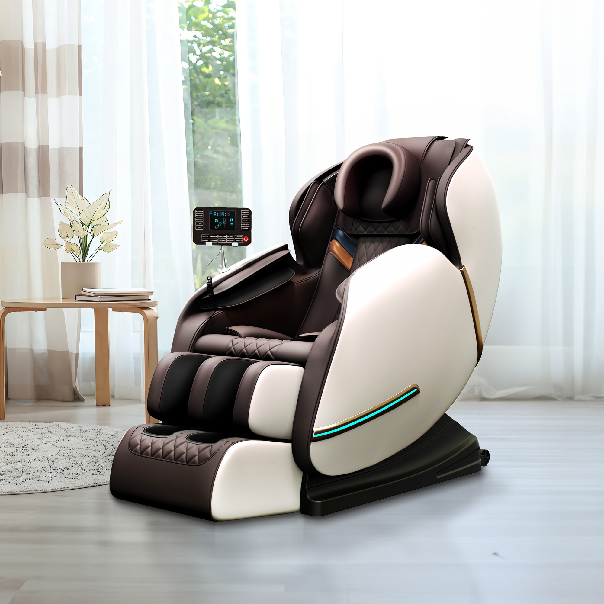 Shiatsu luxurious electric reclining adjustable width heated full body massage chair on sale ootori massage chairs upholstery