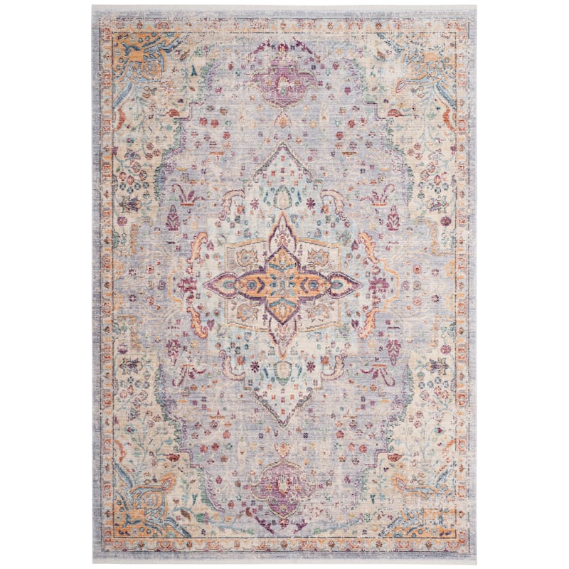 SAFAVIEH Illusion Danette Vintage Boho Oriental Viscose Rug with