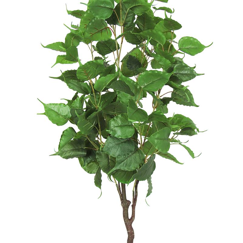 4.5ft Artificial Birch Tree Plant in Black Pot - 54" H x 25" W x 25" DP