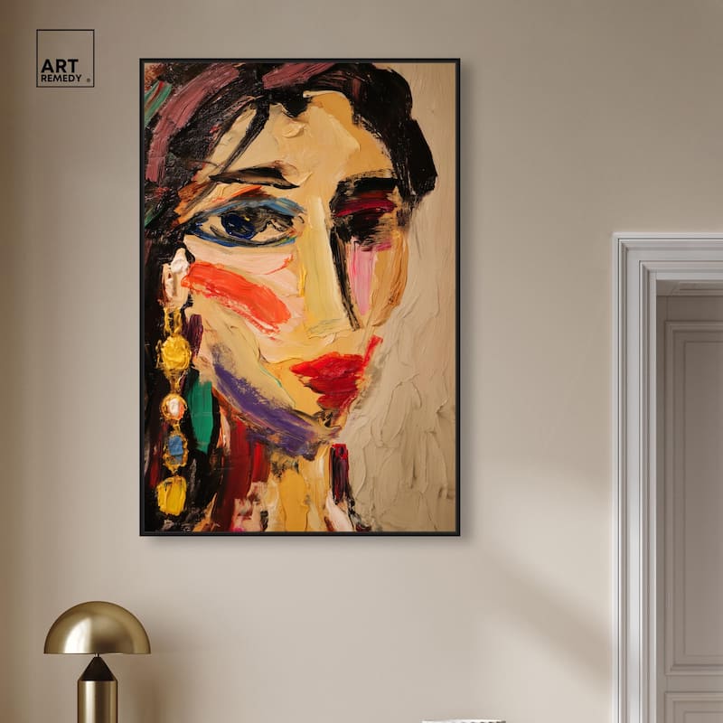 Colorful Expression I Canvas by Art Remedy