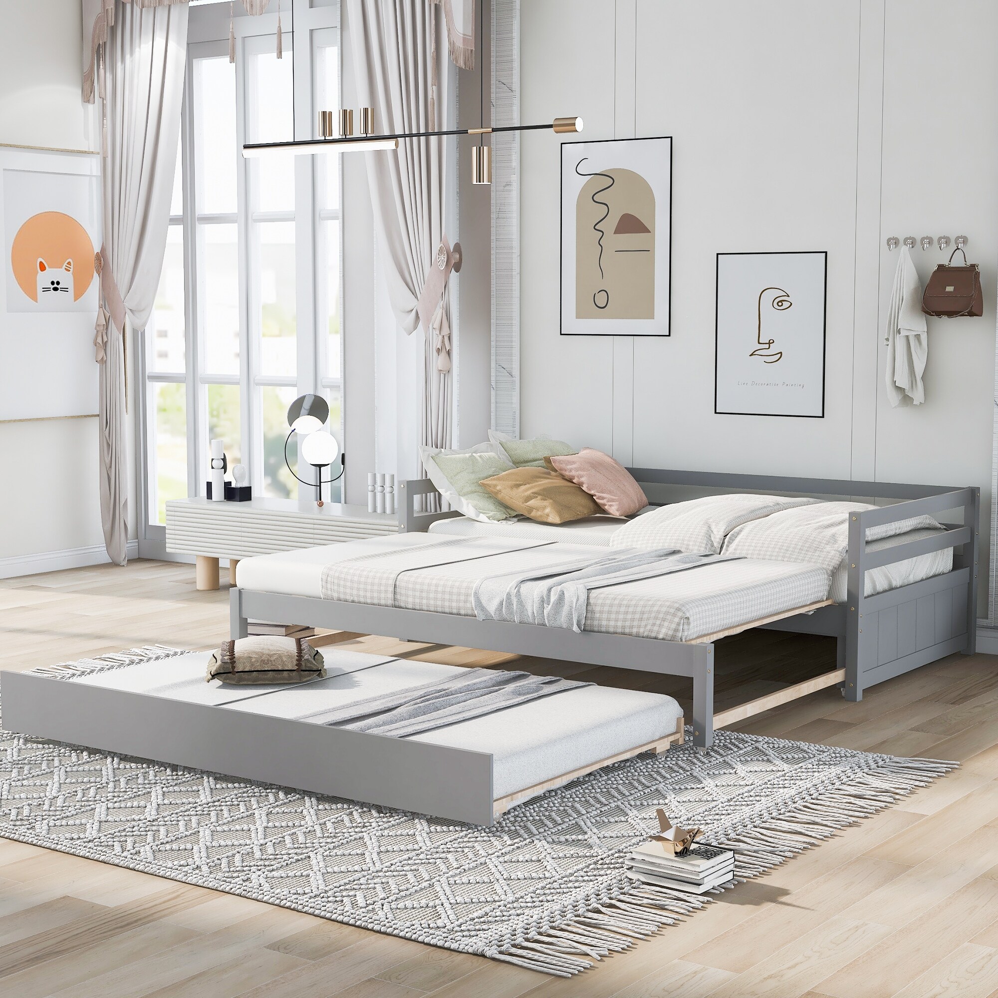 Daybed with trundle hot sale living spaces