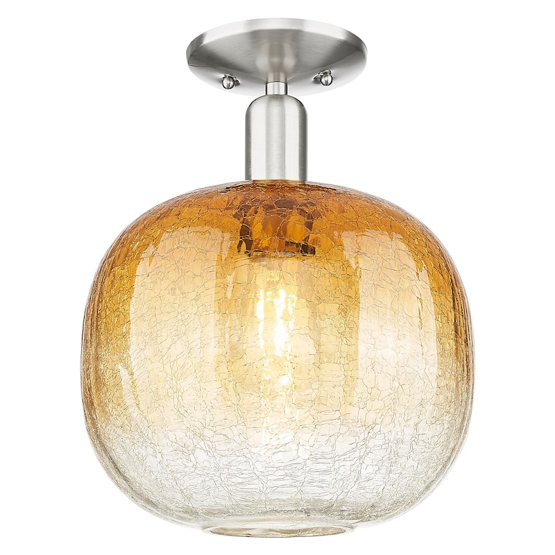 Innovations Lighting 716-1C-G481-10AM Brookhaven Sphere 10" Wide - Brushed Satin Nickel