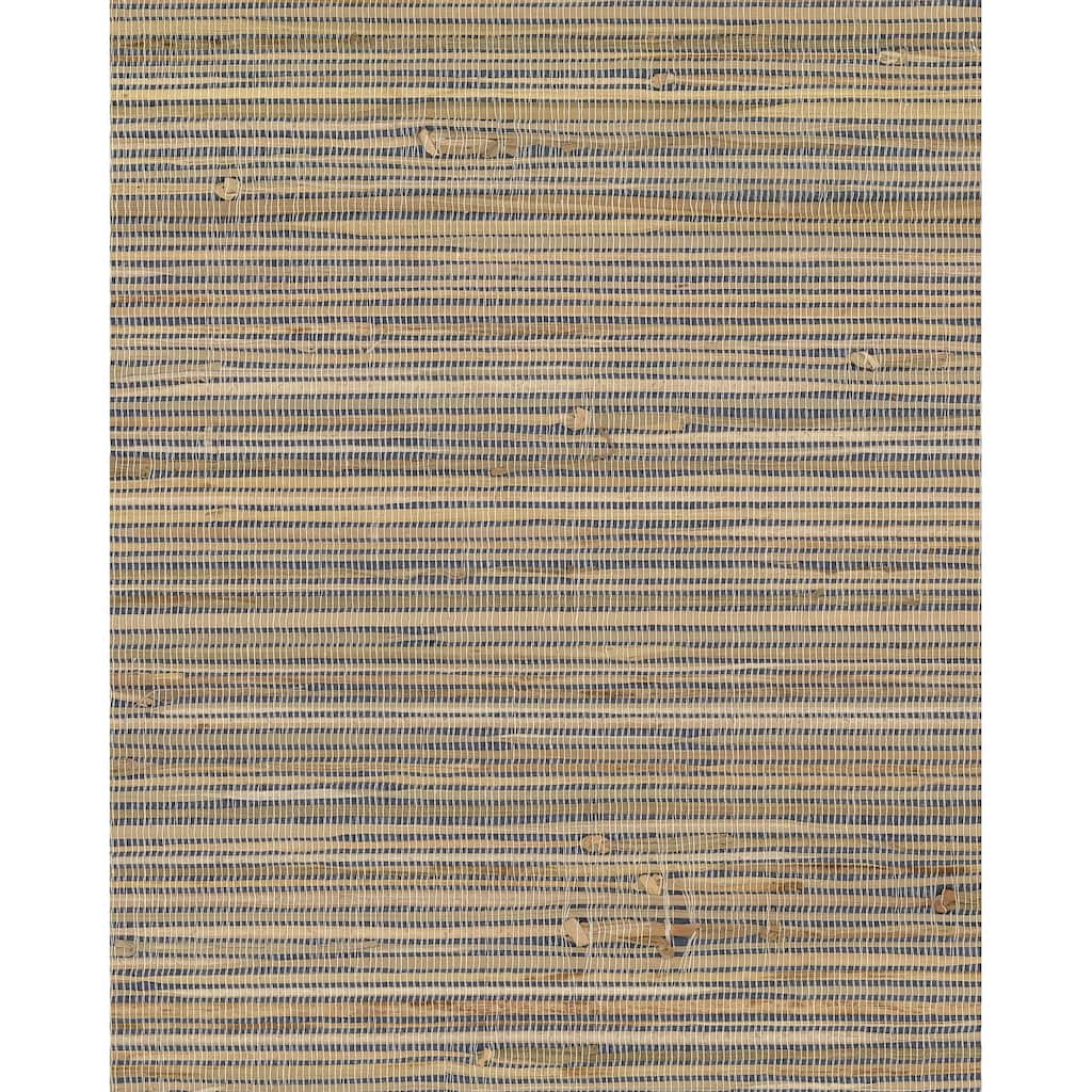 York Wallcoverings Knotted Grass Brown Wallpaper