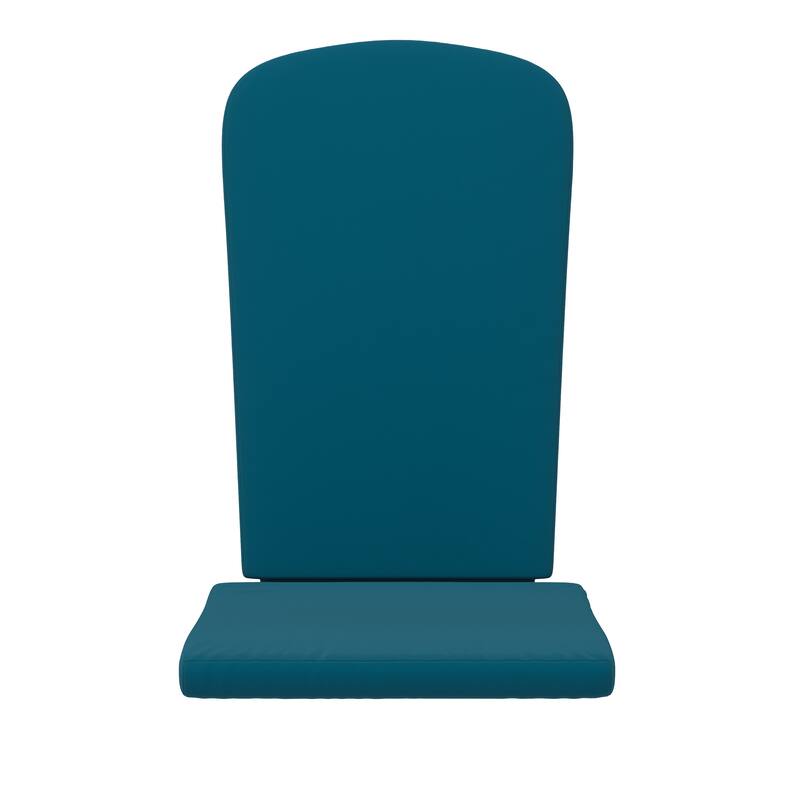 Set of 2 All-Weather High Back Adirondack Chair Cushions