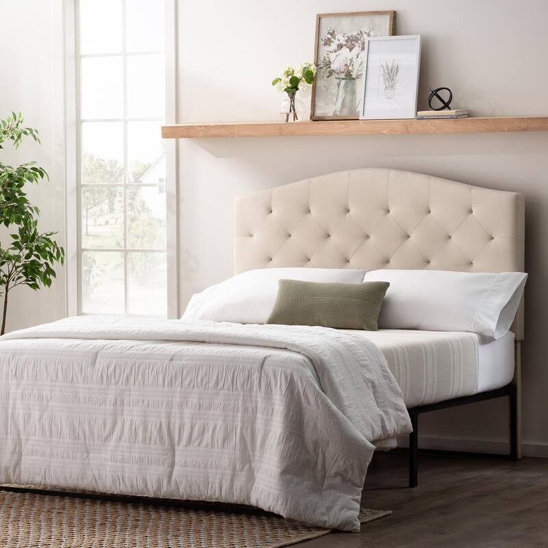 Brookside Liza Upholstered Curved and Scoop-Edge Headboards