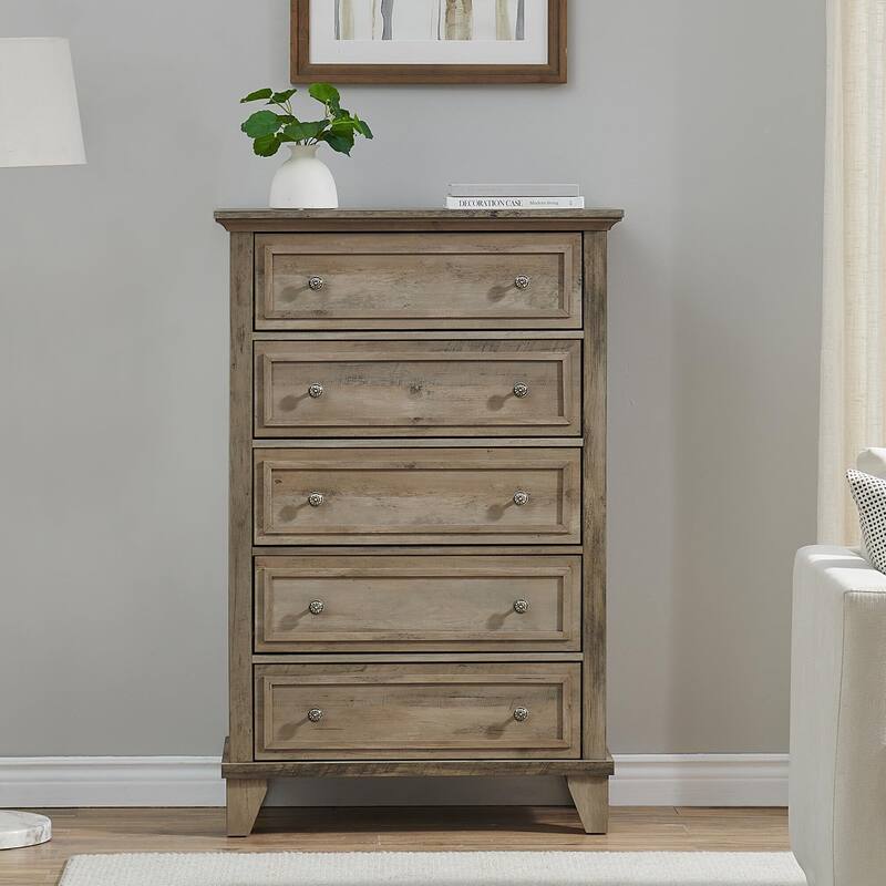 5 Drawer Dresser for Bedroom