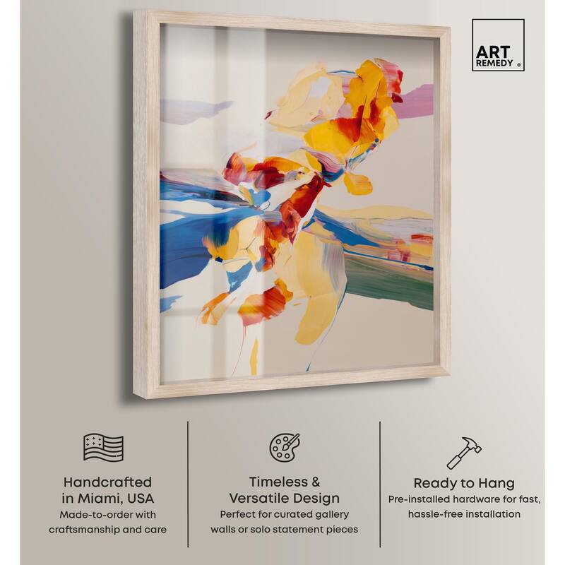 Flippant Bloom III Shadowbox by Art Remedy