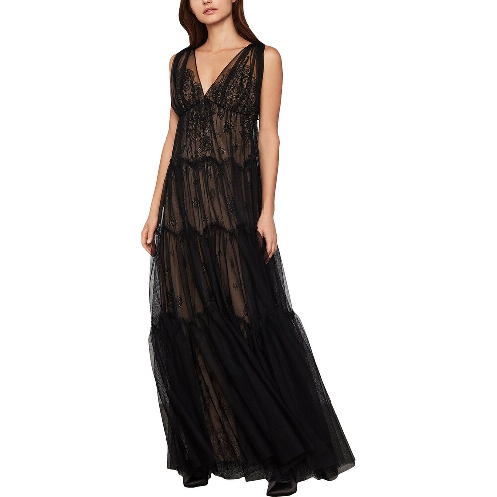 bcbg black tie dresses